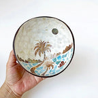 Capiz-Inspired Coconut Shell Bowl — Handmade Filipino Storage &amp; Décor