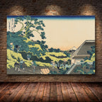 Katsushika Hokusai Thirty-Six Views of Mount Fuji Canvas Wall Art Prints