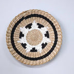 Boho Woven Wall Basket — Handcrafted Rattan Wall Décor