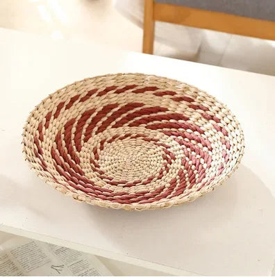 Boho Woven Wall Basket — Natural Fiber Wall Décor, 33 Designs