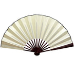 10/13 Inch Folding Fan Hand Silk Cloth DIY Chinese Folding Fan Wooden Bamboo Antiquity Fold Fans DIY Calligraphy Painting Decor