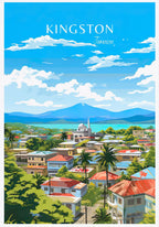 Peru, Cuba & Caribbean Travel Poster Canvas Print — Latin Heritage Wall Art