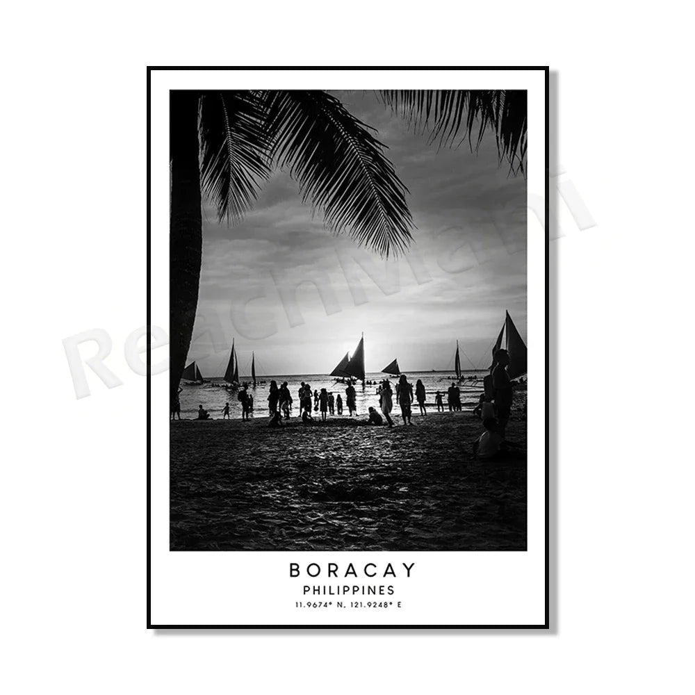 Philippines Travel Poster — Vintage Island & City Prints | Multiple Designs & Sizes