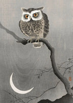 Ohara Koson Ukiyo-e Canvas Print — Vintage Japanese Kachō-e Wall Art