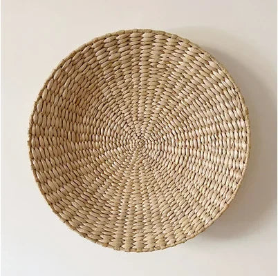Boho Woven Wall Basket — Natural Fiber Wall Décor, 33 Designs