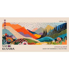 Yayoi Kusama Abstract Canvas Poster — Japanese Modern Art Print