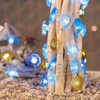 Ocean Shell LED Fairy Lights — Seahorse & Starfish String Lights