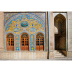 Moroccan Palace Arch Wall Backdrop — Moroccan Architecture Wall Hanging