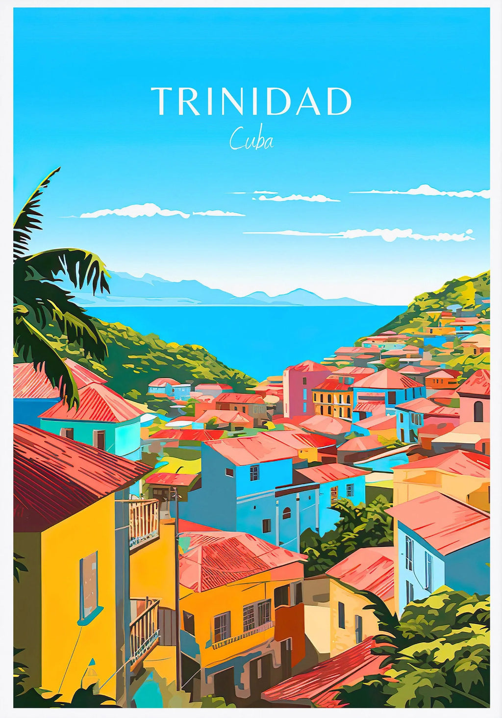 Peru, Cuba & Caribbean Travel Poster Canvas Print — Latin Heritage Wall Art