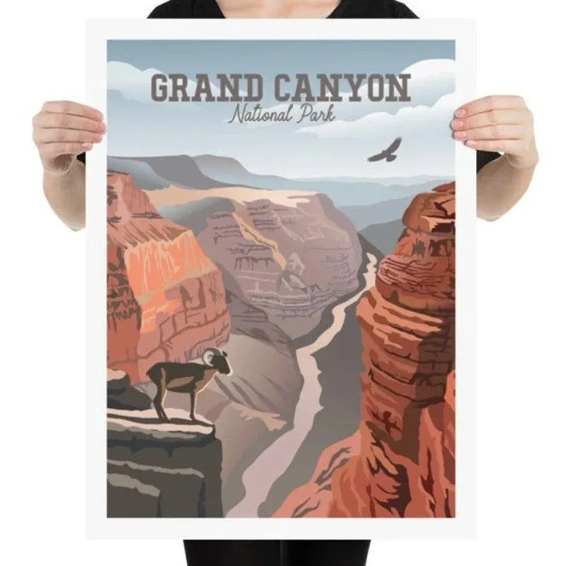 Machu Picchu Vintage Travel Poster – Andes Mountains Wall Art