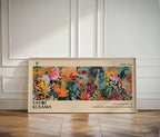 Yayoi Kusama Abstract Canvas Poster — Japanese Modern Art Print