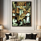 Diego Rivera Inspired Paint-by-Numbers Canvas Kit