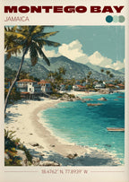 Vintage Havana, Cuba Travel Poster Canvas Print — Latin Heritage Wall Art