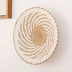 Boho Woven Wall Basket — Natural Fiber Wall Décor, 33 Designs
