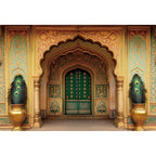 Moroccan Palace Arch Wall Backdrop — Moroccan Architecture Wall Hanging