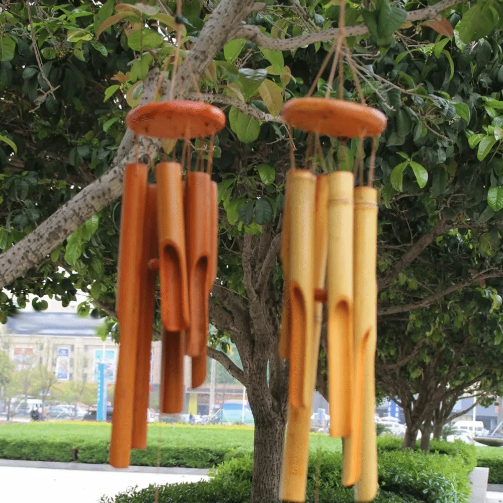 Bamboo Tube Wind Chime — Filipino-Inspired Garden Décor