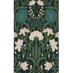 Mughal-Style Floral Botanical Wall Art Print — Indian Home Décor