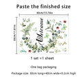 Tropical Leaves Wall Decal — Peel & Stick Vinyl Stickers