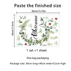 Tropical Leaves Wall Decal — Peel & Stick Vinyl Stickers