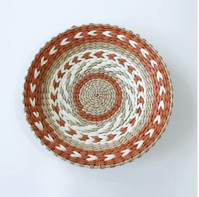 Boho Woven Wall Basket — Natural Fiber Wall Décor, 33 Designs