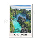 Philippines Travel Poster — Vintage Island & City Prints | Multiple Designs & Sizes