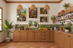 Filipino Landscape Canvas Print — Cuisine, Fishing & Nature Wall Art