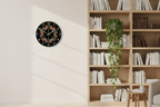 Otomi Bird Wall Clock — Mexican Folk Art Home Décor