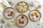 Rattan Woven Round Tray — Handcrafted Fruit & Snack Basket